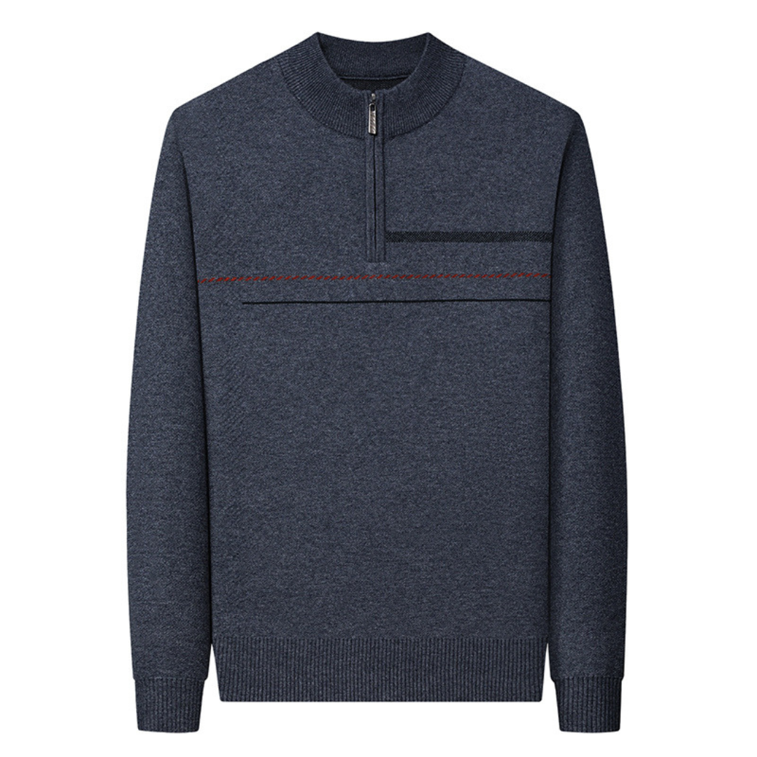 Men's zipper sweater